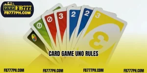 Card game UNO rules