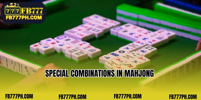 Special combinations in mahjong